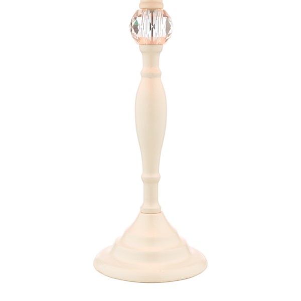 (image for) Laura Ashley Ellis Table Lamp Cream With Ivory Shade